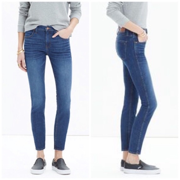 Madewell Denim - Madewell Skinny High Rise Crop Jeans